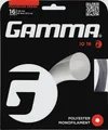 Produktbild: Gamma Tennissaite iO (Haltbarkeit+Power) silber 12m Set, Saitendicke: 1.18