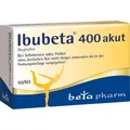 Produktbild: IBUBETA 400 akut Filmtabletten 50 St. PZN 05731464