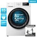 Produktbild: Medion MD 37517 Waschtrockner 8kg Dampffunktion LED-Display Timerfunktion 2ML