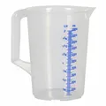 Produktbild: HÜNERSDORFF 937000 Messbecher Messkanne Plastik transparent 2000ml 2L 2 Liter