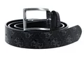 Produktbild: GUESS Vezzola Adjustable Belt W95 Gürtel Dark Black schwarz hellgrau Neu