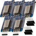 Produktbild: AZ-Delivery Mikrocontroller D1 Mini NodeMcu mit ESP8266-12F WLAN Modul kompatibel mit Arduino, 5x D1 Mini