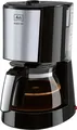 Produktbild: Melitta Filterkaffeemaschine Enjoy Top 1017-04 10 Tassen schwarz Glas