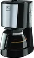 Produktbild: Melitta Filterkaffeemaschine Enjoy Top 1017-04 10 Tassen schwarz Glas