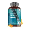 Produktbild: WeightWorld Irish Sea Moss 120Kaspeln - 4000mg Irisches Seemoos 639mg Blasentang