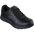Produktbild: Skechers NAMPA-OSIL O1 SR EN ISO 20347:2022 Herren Arbeitsschuh Rutschfest, Bequem & Leicht mit Memory Foam Komfort schwarz 43 EU