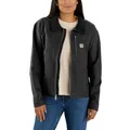 Produktbild: Carhartt Damen Arbeitsjacke Relaxed Fit Canvas Detroit, Farbe:black, Größe:XL