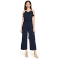 Produktbild: Vera Mont Overall Damen mit Volant (1-tlg) Bindeband blau L (42)