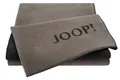Produktbild: JOOP! Wohndecke 150x200 cm zweifarbig taupe-anthrazit, Baumwolle Wendedecke