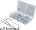 Produktbild: BGS Feder Sortiment Zug- und Druckfedern 200-tlg.