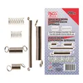 Produktbild: BGS-8047 Federn-Sortiment, Zug + Druckfedern, 200-tlg.