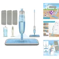 Produktbild: Sprühwischer 360 Grad Rotierender Wischmopp mit 3 Mik