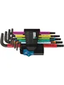 Produktbild: Wera 967 SL/9 TORX HF Multicolour Winkelschlüsselsatz mit Haltefunktion, 9-teilig