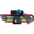Produktbild: Wera - 967/9 tx Multicolour hf 1 Winkelschlüsselsatz mit Haltefunktion, 9-teilig