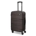 Produktbild: REDOLZ mittelgroßer Hartschalen Check-in Koffer | Trolley 43 x 26 x 67 cm aus hochwertigem ABS-Material | Ultra-leicht nur 3,3 kg für Damen & Herren | 4 Doppelrollen & TSA-Schloss (Essentials 16)
