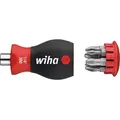 Produktbild: Wiha Schraubendreher Stubby mit Bit Magazin und 6 Bits magnetisch 33741