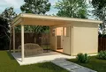 Produktbild: weka Lounge-Haus 225 A Gr.1, natur, 21 mm, Schiebe