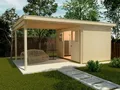 Produktbild: Weka Gartenhaus Loungehaus 225 A Gr.1 21 mm Blockbohlenstärke 205+300x299 cm