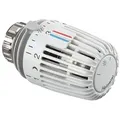 Produktbild: Heimeier Thermostat-Kopf K weiß, mit eingebautem Fühler und Nullstellung