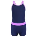 Produktbild: Aquarti Badeanzug Aquarti Mädchen Badeanzug mit Bein Racerback blau|lila 146