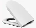 Produktbild: Sanibel WC Sitz 3001 weiss mit/ohne Softclose Absenkautomatik Take Off Scharnier