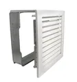 Produktbild: Kaltluftgitter KG 2323 W Weiss 230 x 230 mm Lüftungsgitter mit Einbaurahmen