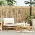 Produktbild: vidaXL 3-tlg. Garten-Lounge-Set mit Kissen Bambus