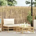Produktbild: Vidaxl 3-tlg. Garten-lounge-set Mit Kissen Bambus