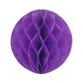 Produktbild: 1 Wabenball 20cm ( lila / purpur 465 ) // Wabenkugel Honeycomb Hänge Deko Ballon Laternen Aufhänger Waben Bälle Papier Pompons Dekoration Geburtstag Party Hochzeit