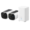 Produktbild: Eufy eufyCam E40 2-Cam Kit + HomeBase S280 Patrone (Form) IP-Sicherheitskamera Draußen 2688 x 1520 P