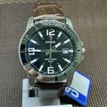 Produktbild: Casio MTP-VD01L-1B Analog Quarz schwarzes Zifferblatt braunes Leder Herren Dr...