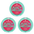 Produktbild: essence JUICY MELON tinted lip & cheek balm, Rouge, Pink, farbanpassend, Färbeeffekt, sofortiges Ergebnis, vegan, ohne Parabene, ohne Mikroplastikpartikel, Nanopartikel frei, 3er Pack (3x3g)