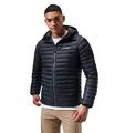 Produktbild: Berghaus Winterjacke Vaskye mit Kapuze (warm, winddicht, atmungsaktiv) schwarz Herren, Größe: L