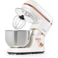 Produktbild: Klarstein Küchenmaschine, Knetmaschine mit 5L Schüssel, 2000W Profi Küchenmaschine mit Knethaken und Schneebesen, Universal Küchenmaschine mit ... - Weiß