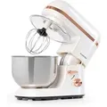 Produktbild: Klarstein - Küchenmaschine, Knetmaschine Mit 5l Schüssel, 2000w Profi Küchenmaschine Mit Knethaken Und Schneebesen, Universal Küchenmaschine Mit 6 Stufen, Teigmaschine Zum Rühren, Kneten Und A