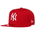 Produktbild: New Era Baseball Cap (1-St) Flatbrim Hinten geschlossen rot 7 3/8 (58,7 cm)