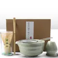 Produktbild: Matcha Set - Matcha Tea Set 5 stück Matcha Set für Einsteiger mit Matcha-Besen Matcha Filtersieb Matcha-Schale mit Ausgießer Chasen und Matcha Löffel Geschenk für Matcha-Liebhaber Teeliebhaber
