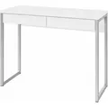 Produktbild: Fula Schreibtisch 2 Schubladen weiss hochglanz.
