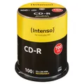 Produktbild: 1x100 Intenso CD-R 80 / 700MB 52x Speed, Cakebox
