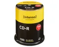 Produktbild: Intenso CD-Rohling 1x100 CD-R 80 / 700MB 52x Speed, Cakebox