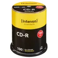 Produktbild: Intenso 1001126 CD-R  700100pcs Cak 700MB, CD-R, 700 MB, 100 pc(s), 120 mm, ~E~
