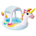 Produktbild: Duschwanne mit Dach, Einhornform, 254 x 132 cm, Intex 58435