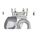 Produktbild: VEVOR Toilettenstuhl Nachtkommode höhenverstellbar 44-59cm 5,8L 158,8kg