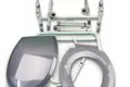 Produktbild: VEVOR Nachtstuhl Toilettenhilfe höhenverstellbar 44-59cm 5,8L bis 158,8kg