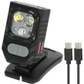 Produktbild: Brennenstuhl Akku LED Arbeitsleuchte CL 600 MA (600lm, IP54, 6 Leuchtmodi, LED Werkstattlampe mit Magnetfuß und 360° Drehgelenk, robustes Aluminium-Gehäuse, max. 39h Leuchtdauer, USB C Ladeanschluss)