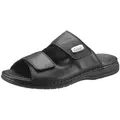 Produktbild: Rieker Pantolette, Sommerschuh, Schlappen, Klettschuh, mit zwei Klettverschlüssen schwarz 42 EU