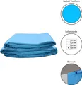 Produktbild: Pool Ersatzfolie rund in verschiedenen Größen - Dicke 0,6 mm - Tiefe 90 cm - blau - Einhängebiese Poolfolie Ersatzfolie Rundbecken 300x90cm - Dicke 0,6mm - Einhängebiese - blau
