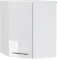 Produktbild: Eckhängeschrank Vicco Fame-Line Weiß Hochglanz 57 cm, Model 33529