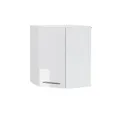 Produktbild: Vicco Eckhängeschrank Fame-Line, Weiß Hochglanz/Weiß, 57 cm (1-St)