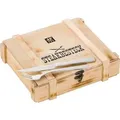 Produktbild: Zwilling 07150-359-0 Steak Besteckset in rustikaler Holzbox, Edelstahl, 12-teilig